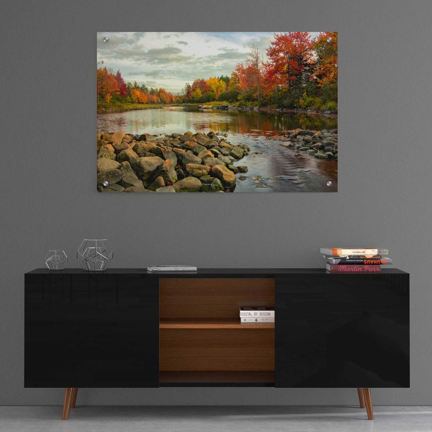 Epic Art 'Northeast Creek' by Danny Head, Acrylic Glass Wall Art,36x24