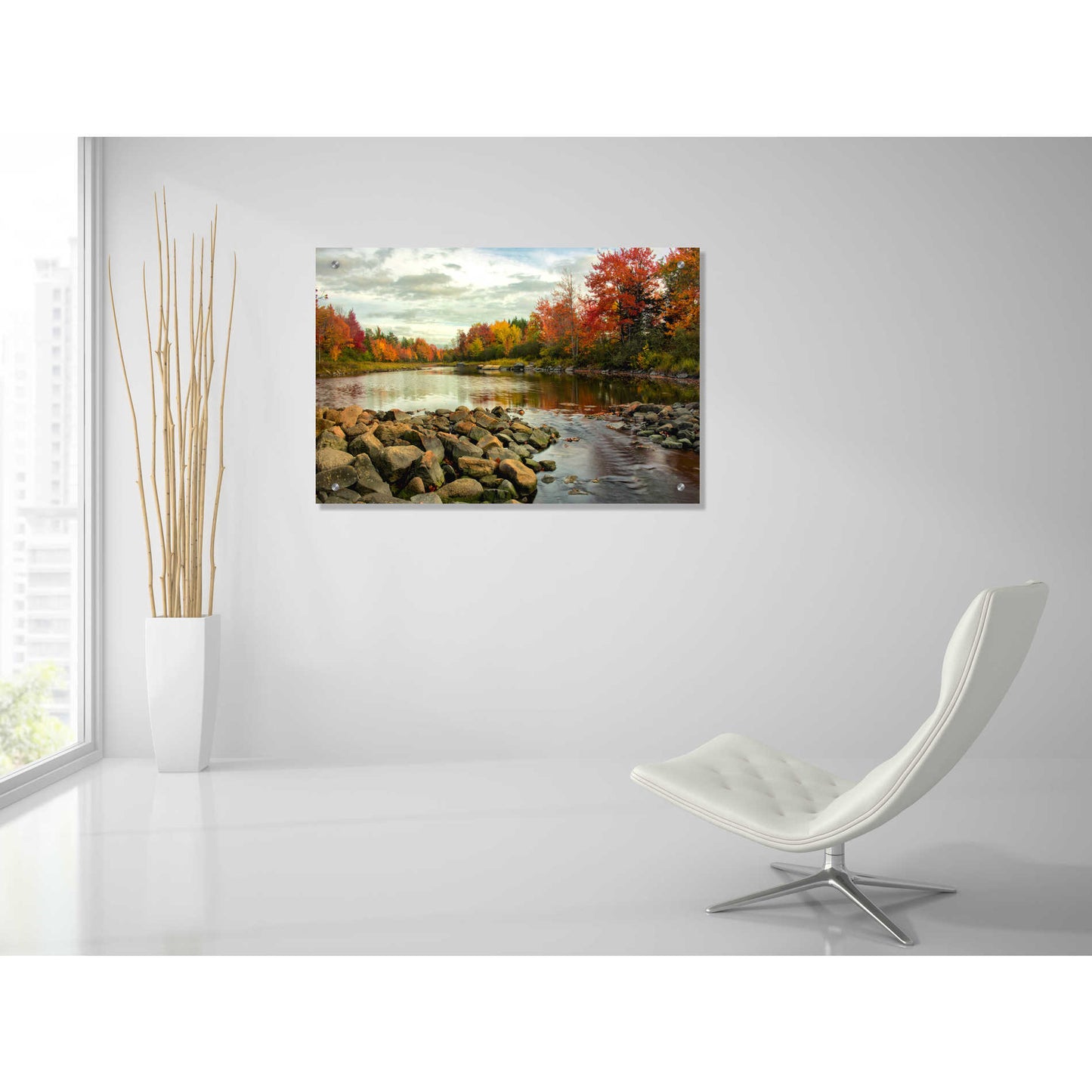 Epic Art 'Northeast Creek' by Danny Head, Acrylic Glass Wall Art,36x24