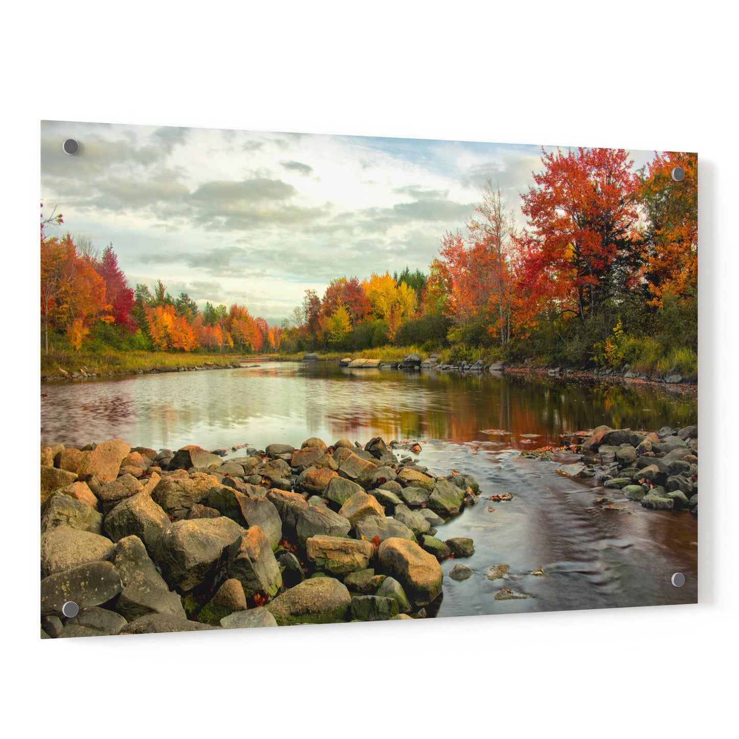 Epic Art 'Northeast Creek' by Danny Head, Acrylic Glass Wall Art,36x24