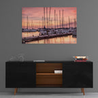 Epic Art 'Set to Sail' by Danny Head, Acrylic Glass Wall Art,36x24