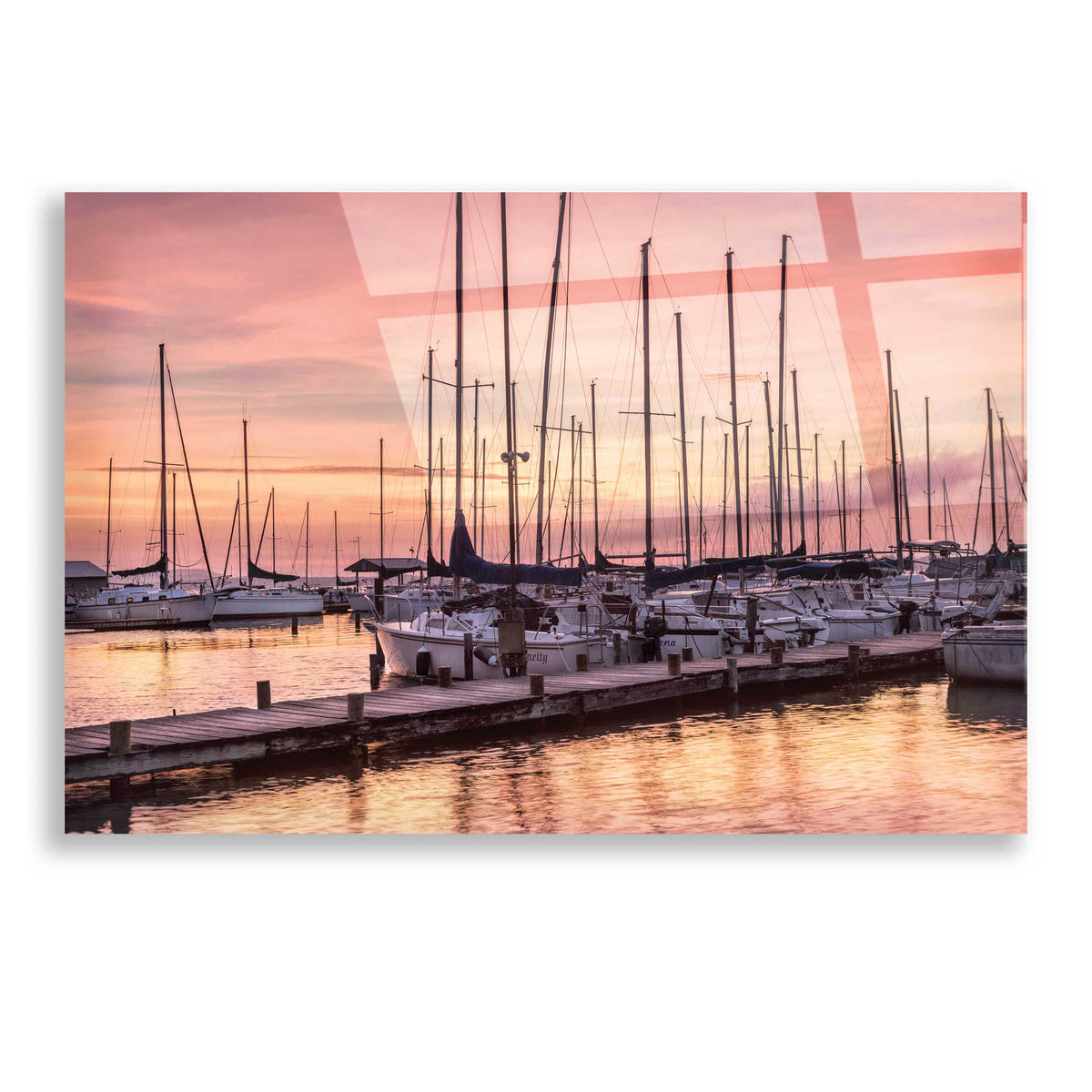 Epic Art 'Set to Sail' by Danny Head, Acrylic Glass Wall Art