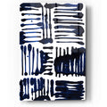 Epic Art 'Indigo Stripes II' by Jodi Fuchs, Acrylic Glass Wall Art