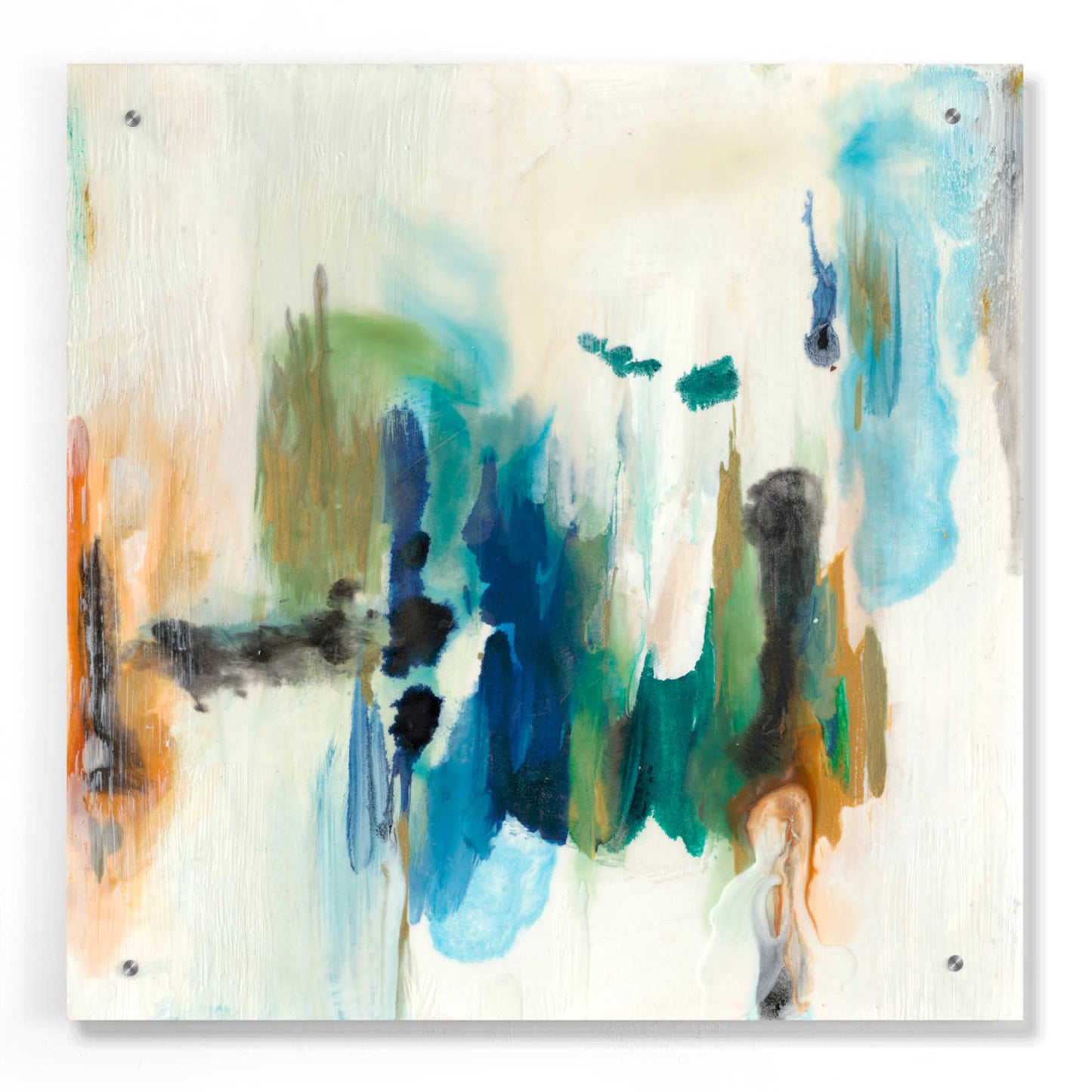 Epic Art 'Presence of Joy I' by Lila Bramma, Acrylic Glass Wall Art,24x24