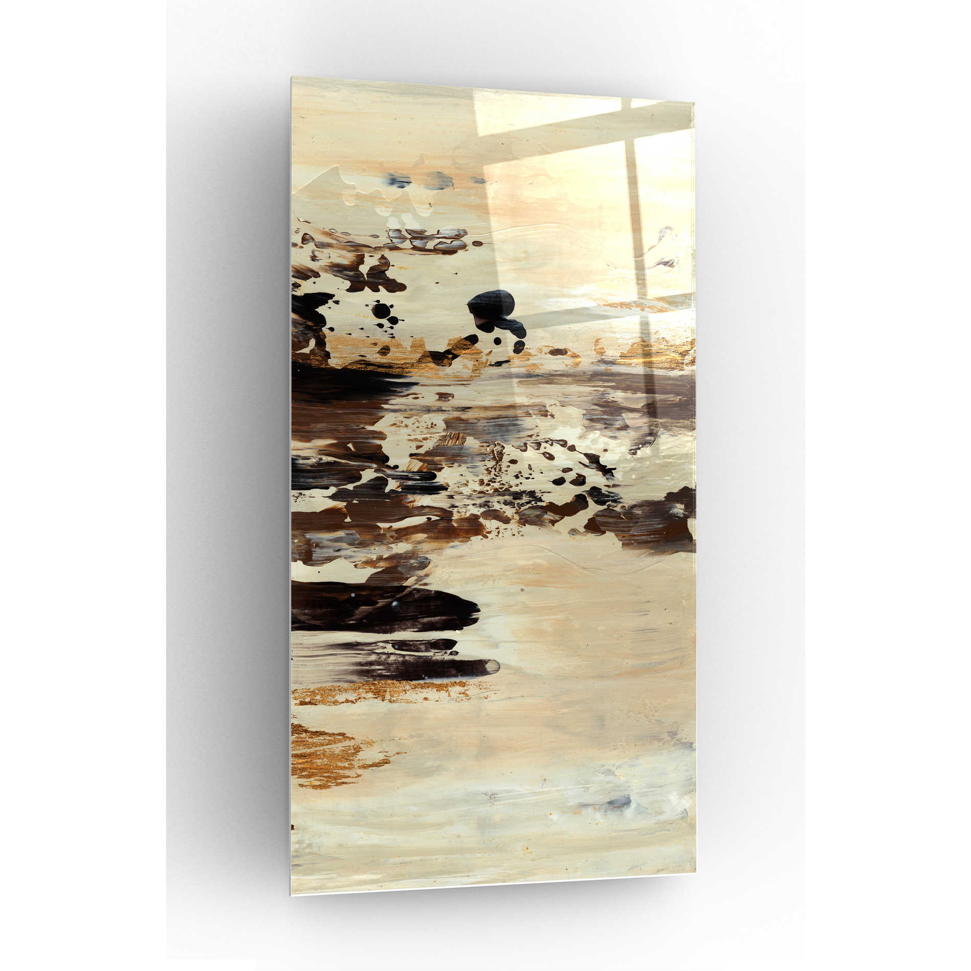 Epic Art 'No Attachment IV' by Lila Bramma, Acrylic Glass Wall Art,12x24