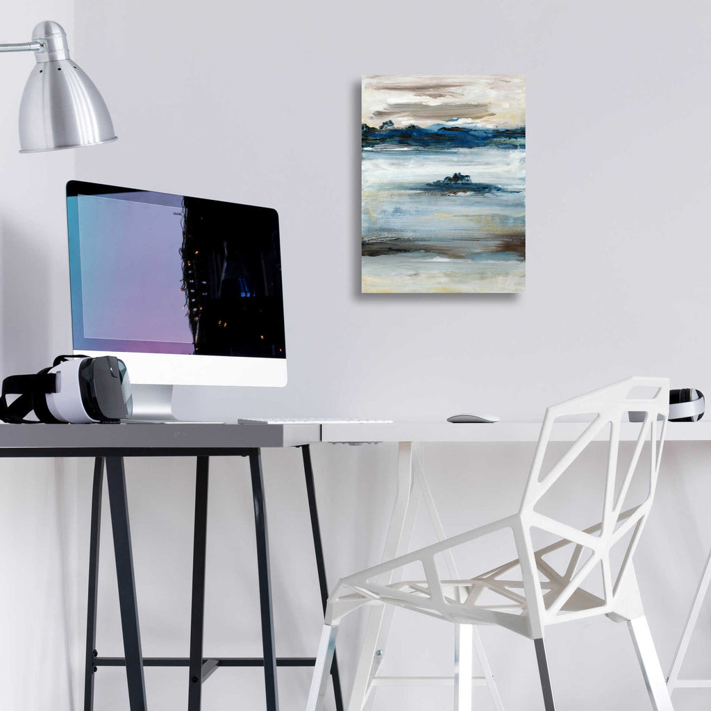Epic Art 'Purity III' by Lila Bramma, Acrylic Glass Wall Art,12x16