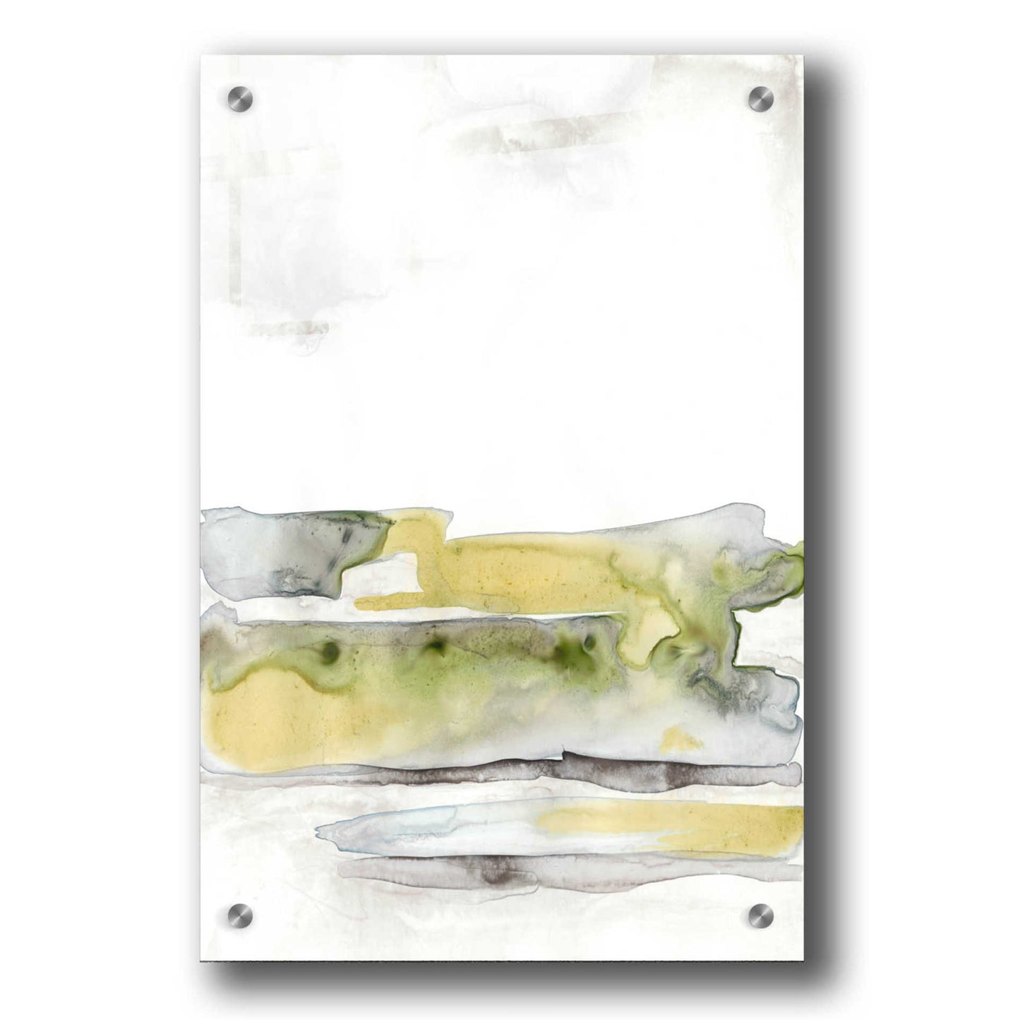 Epic Art 'Organic Seascape Green I' by Lila Bramma, Acrylic Glass Wall Art,24x36