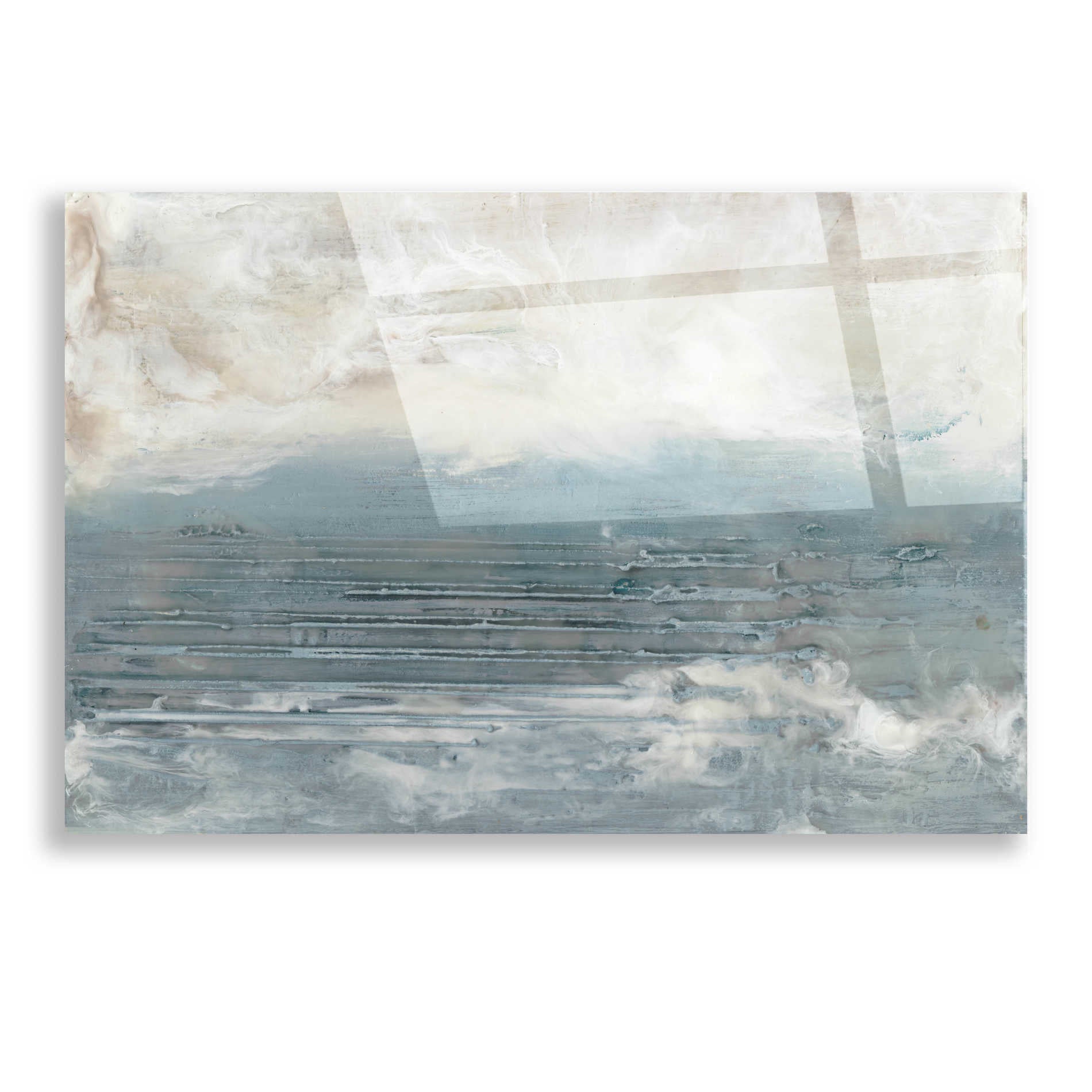 Epic Art 'Pale Blue I' by Lila Bramma, Acrylic Glass Wall Art