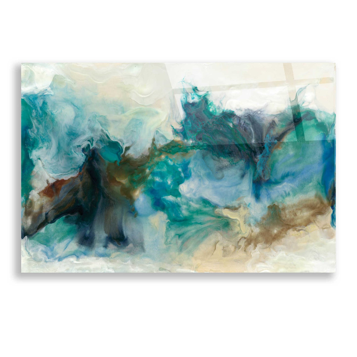 Epic Art 'Rejoice I' by Lila Bramma, Acrylic Glass Wall Art,24x16