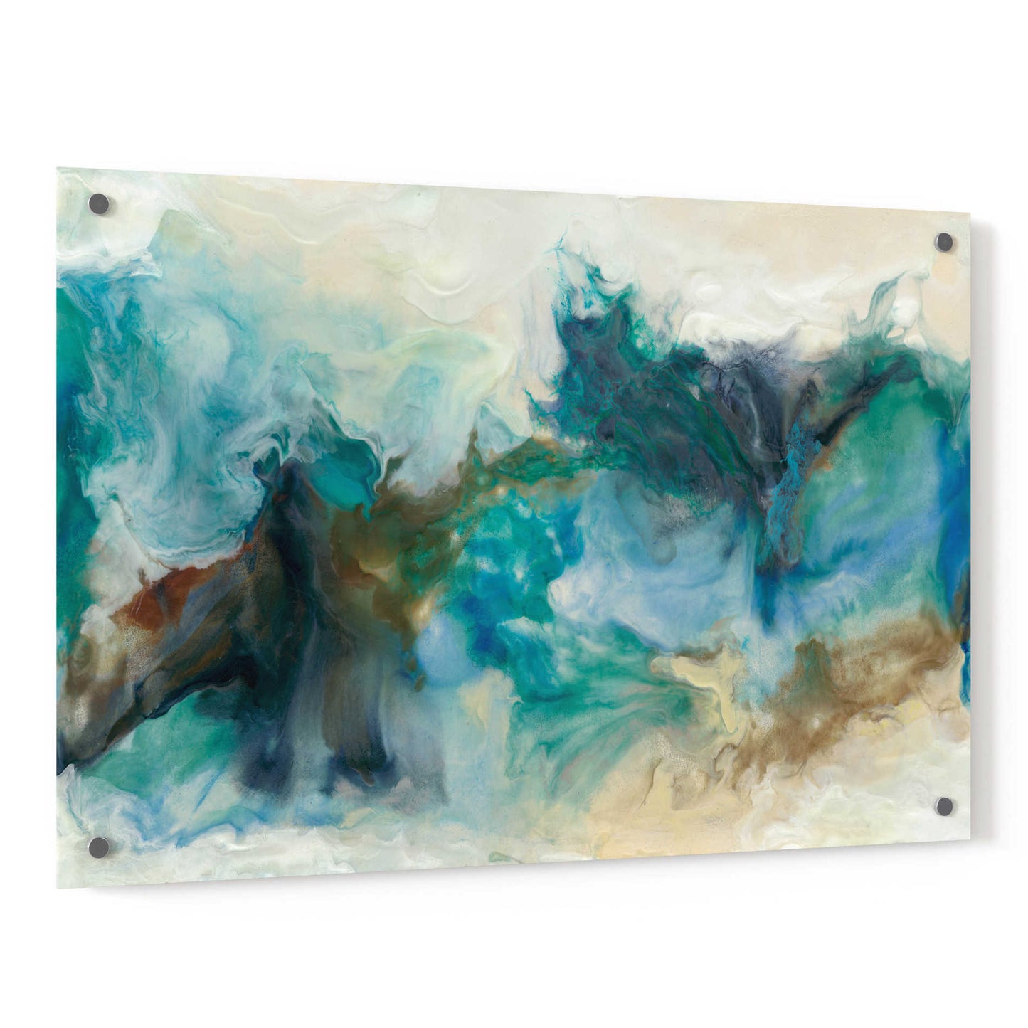 Epic Art 'Rejoice I' by Lila Bramma, Acrylic Glass Wall Art,36x24