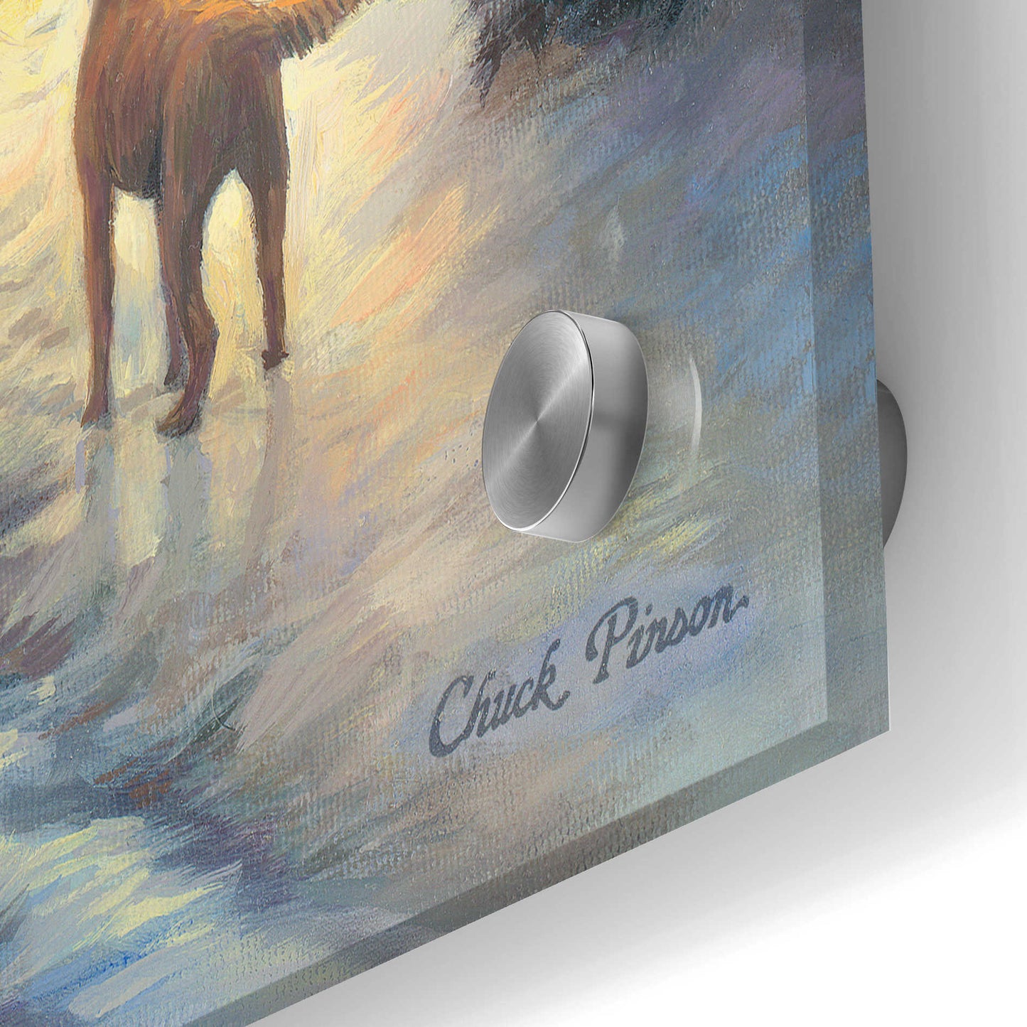 Epic Art 'Carriage Ride' by Chuck Pinson, Acrylic Glass Wall Art,24x36