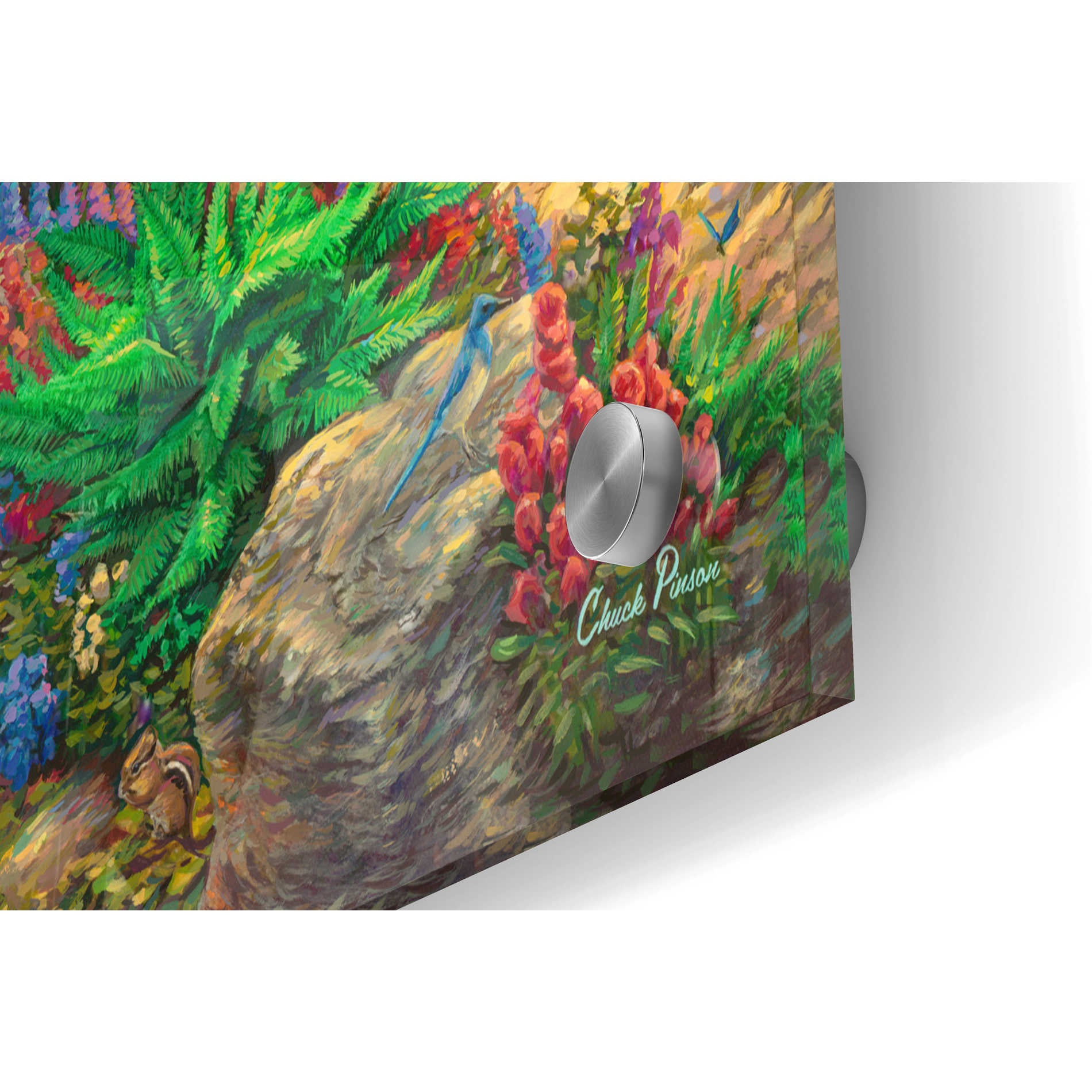 Epic Art 'Alpine Serenity' by Chuck Pinson, Acrylic Glass Wall Art,36x24
