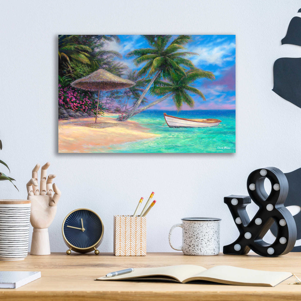 Epic Art 'Drift Away' by Chuck Pinson, Acrylic Glass Wall Art,16x12