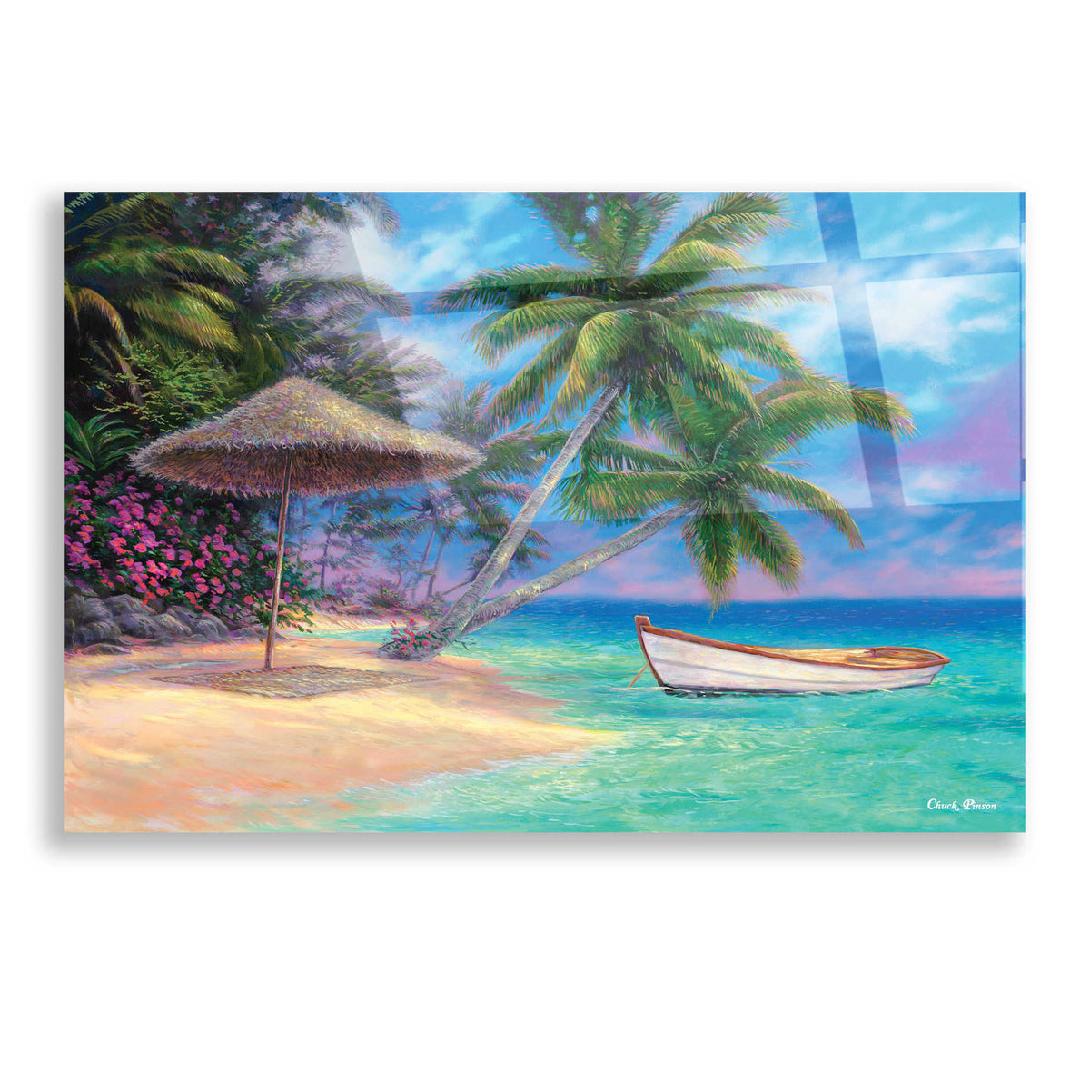 Epic Art 'Drift Away' by Chuck Pinson, Acrylic Glass Wall Art