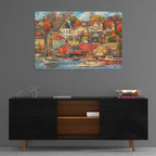 Epic Art 'Good Times Harbor' by Chuck Pinson, Acrylic Glass Wall Art,36x24