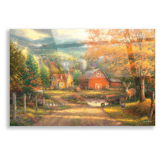 Epic Art 'Country Roads Take Me Home' by Chuck Pinson, Acrylic Glass Wall Art