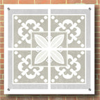 Epic Art 'Farmhouse Square III' by Heidi Kuntz, Acrylic Glass Wall Art,36x36