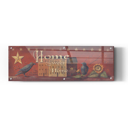 Epic Art 'Home Sweet Home' by Pam Britton, Acrylic Glass Wall Art