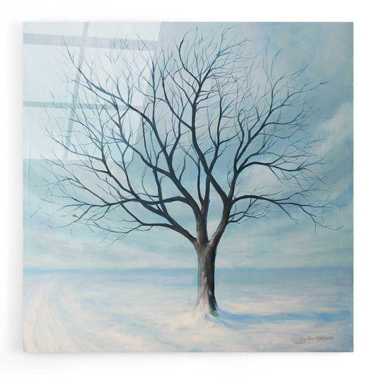 Epic Art 'Winter Tree' by Tim Gagnon, Acrylic Glass Wall Art