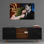 Epic Art 'Hail and Shiori' by Katalina, Acrylic Glass Wall Art,36x24