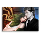 Epic Art 'Hail and Shiori' by Katalina, Acrylic Glass Wall Art