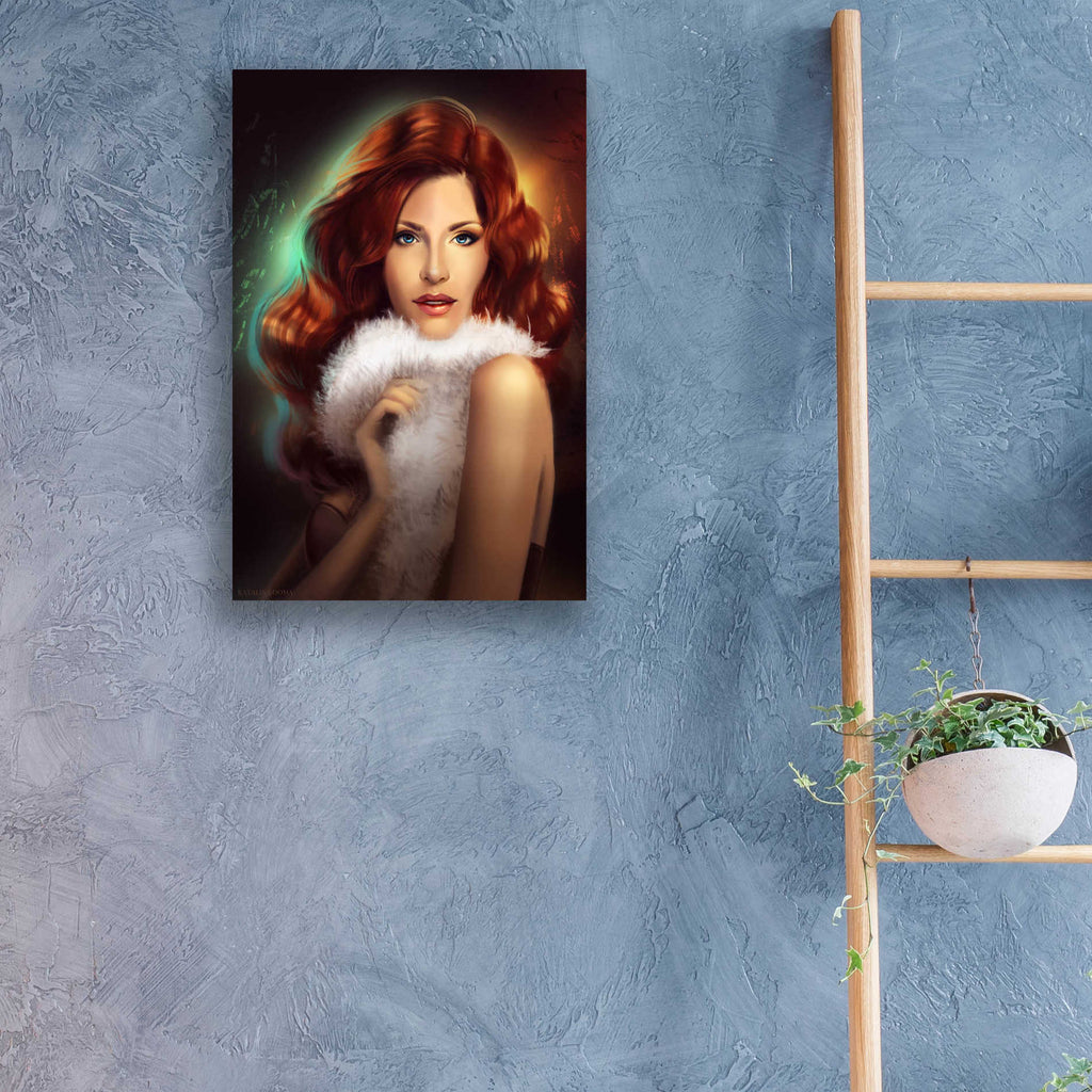 Epic Art 'Veraya' by Katalina, Acrylic Glass Wall Art,16x24