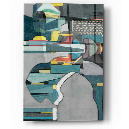 Epic Art 'Mid-Century Collage IV' by Rob Delamater, Acrylic Glass Wall Art