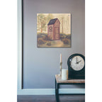 Epic Art 'Folk Art Outhouse I' by Pam Britton, Acrylic Glass Wall Art,24x24