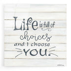 Epic Art 'I Choose You' by Pam Britton, Acrylic Glass Wall Art