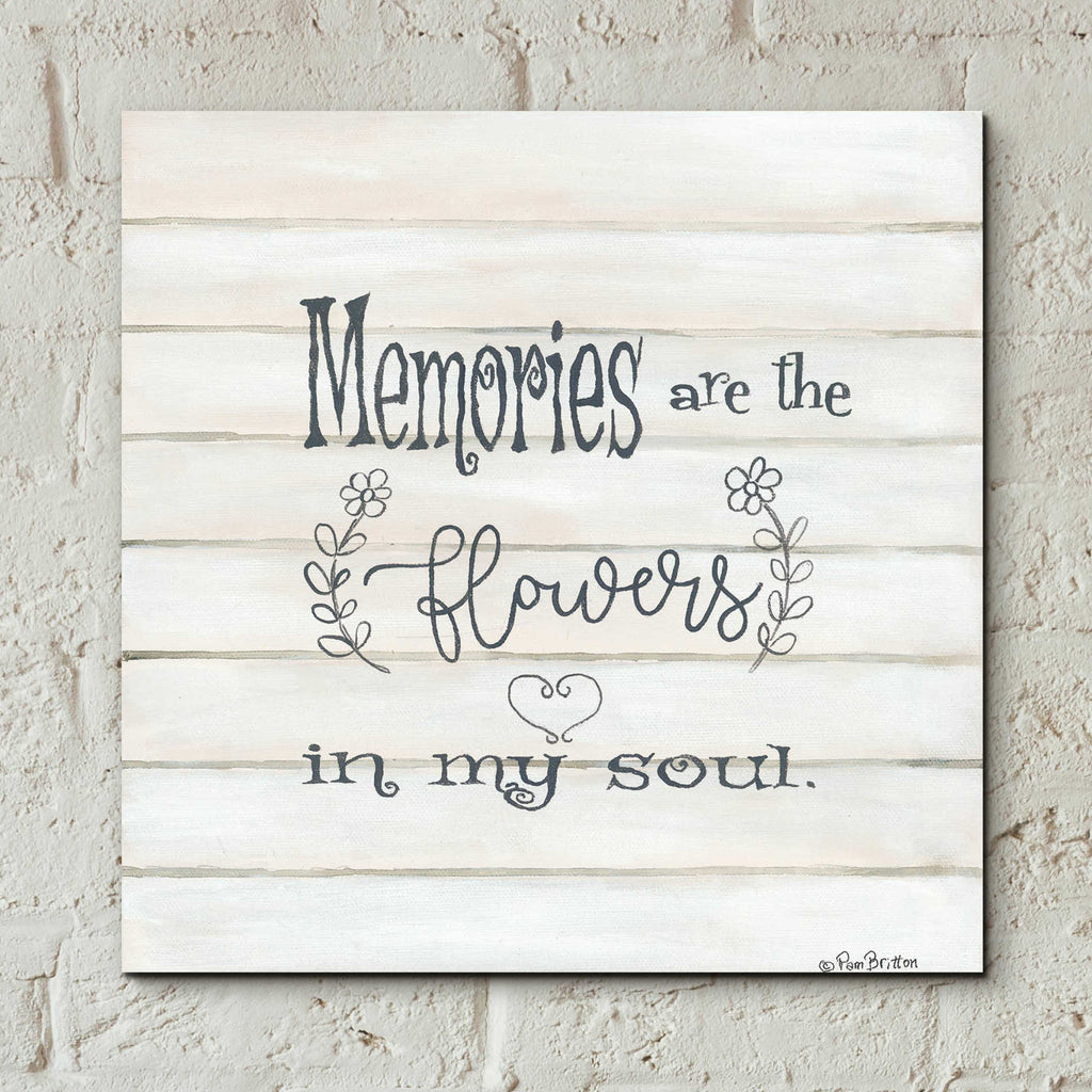 Epic Art 'Memories' by Pam Britton, Acrylic Glass Wall Art,12x12