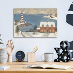 Epic Art 'Candy Cane Bay' by Pam Britton, Acrylic Glass Wall Art,16x12