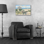 Epic Art 'Beach Cottage II' by Pam Britton, Acrylic Glass Wall Art,24x16