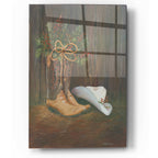Epic Art 'Cowboy Christmas' by Pam Britton, Acrylic Glass Wall Art