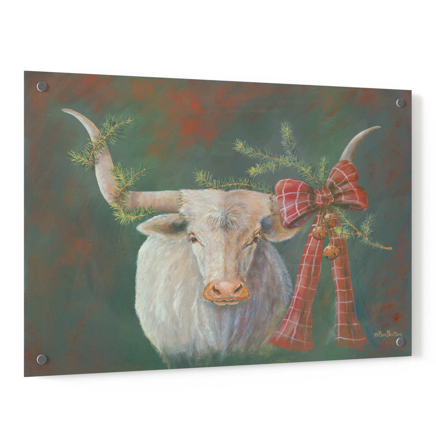 Epic Art 'Hilda Mae Decked Out' by Pam Britton, Acrylic Glass Wall Art,36x24