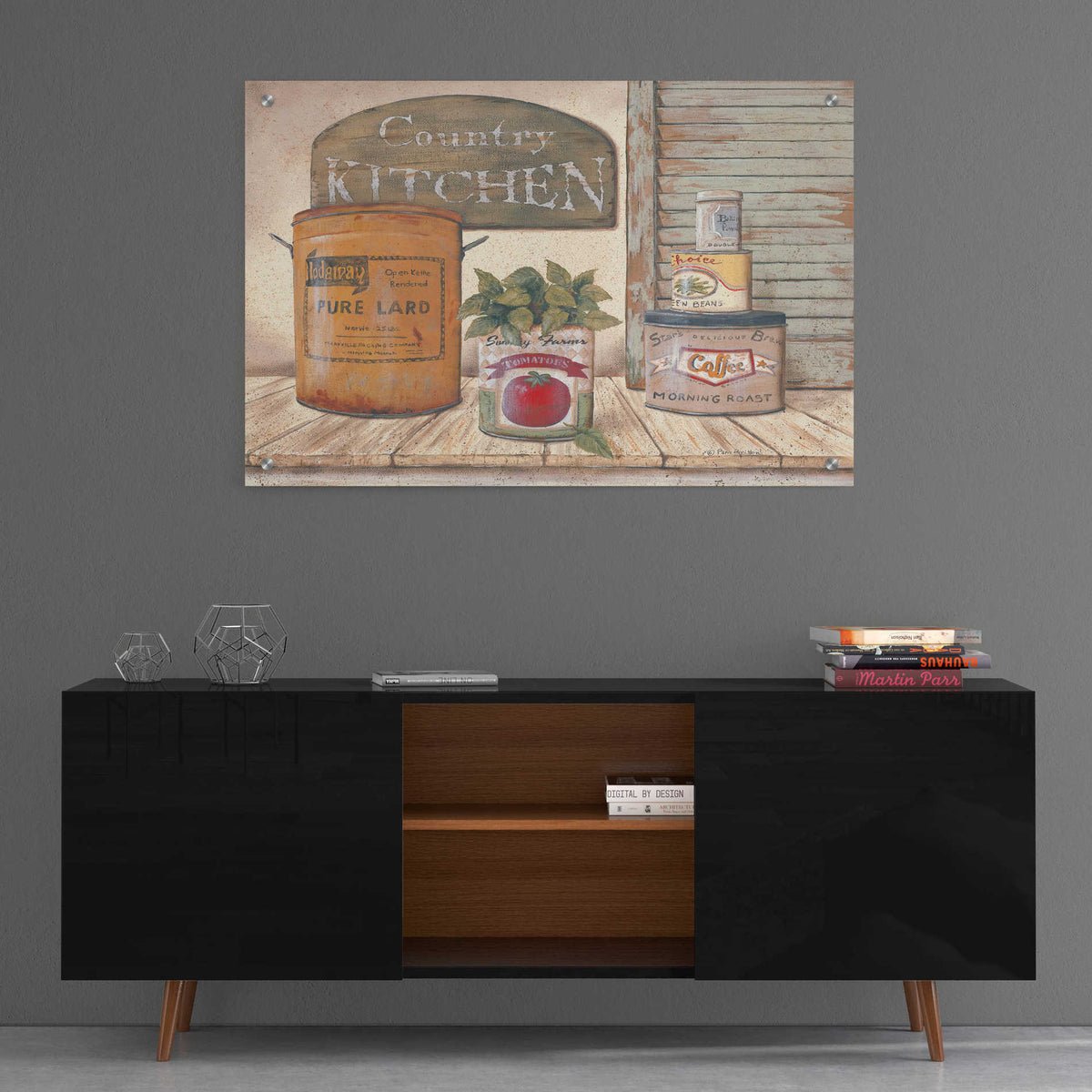 Epic Art 'Mom's Kitchen II' by Pam Britton, Acrylic Glass Wall Art,36x24
