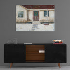 Epic Art 'Home Place Welcome' by Pam Britton, Acrylic Glass Wall Art,36x24