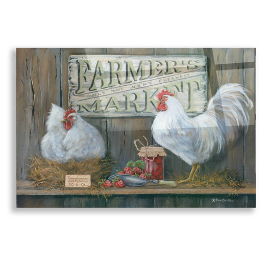 Epic Art 'Farmer's Market' by Pam Britton, Acrylic Glass Wall Art