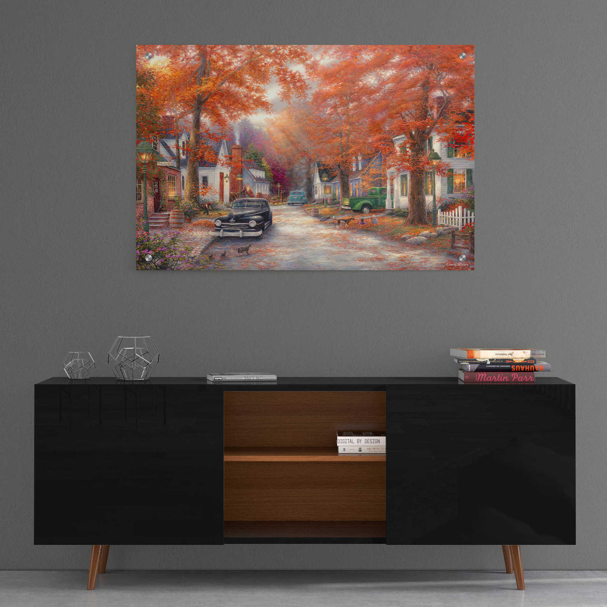 Epic Art 'A Moment on Memory Lane' by Chuck Pinson, Acrylic Glass Wall Art,36x24