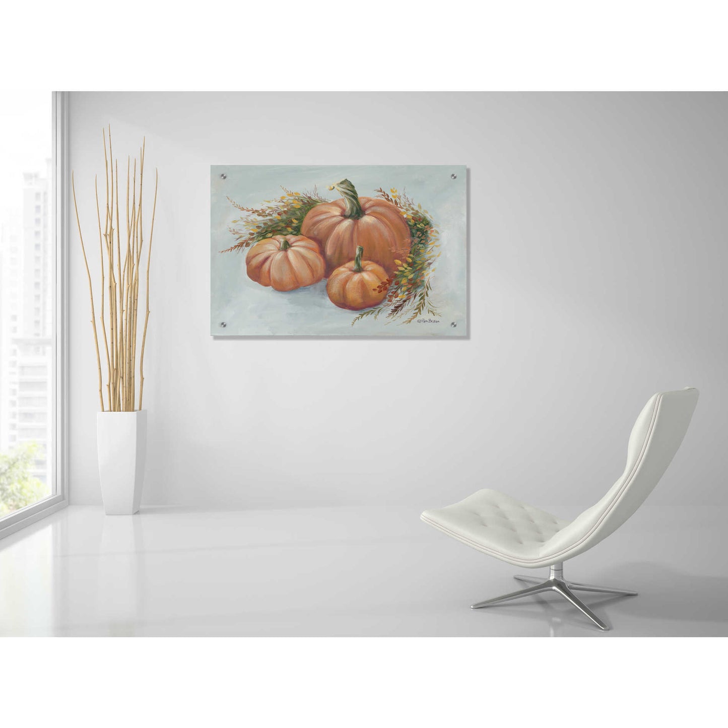 Epic Art 'Harvest Arrangement I' by Pam Britton, Acrylic Glass Wall Art,36x24