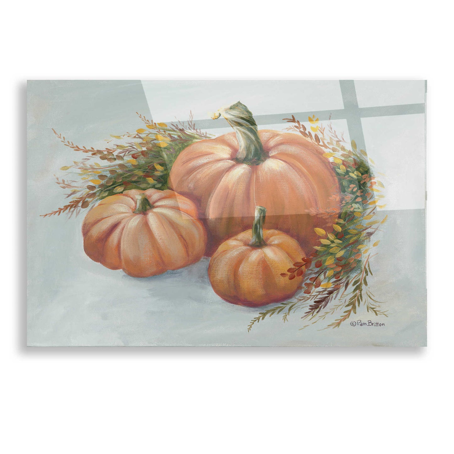 Epic Art 'Harvest Arrangement I' by Pam Britton, Acrylic Glass Wall Art