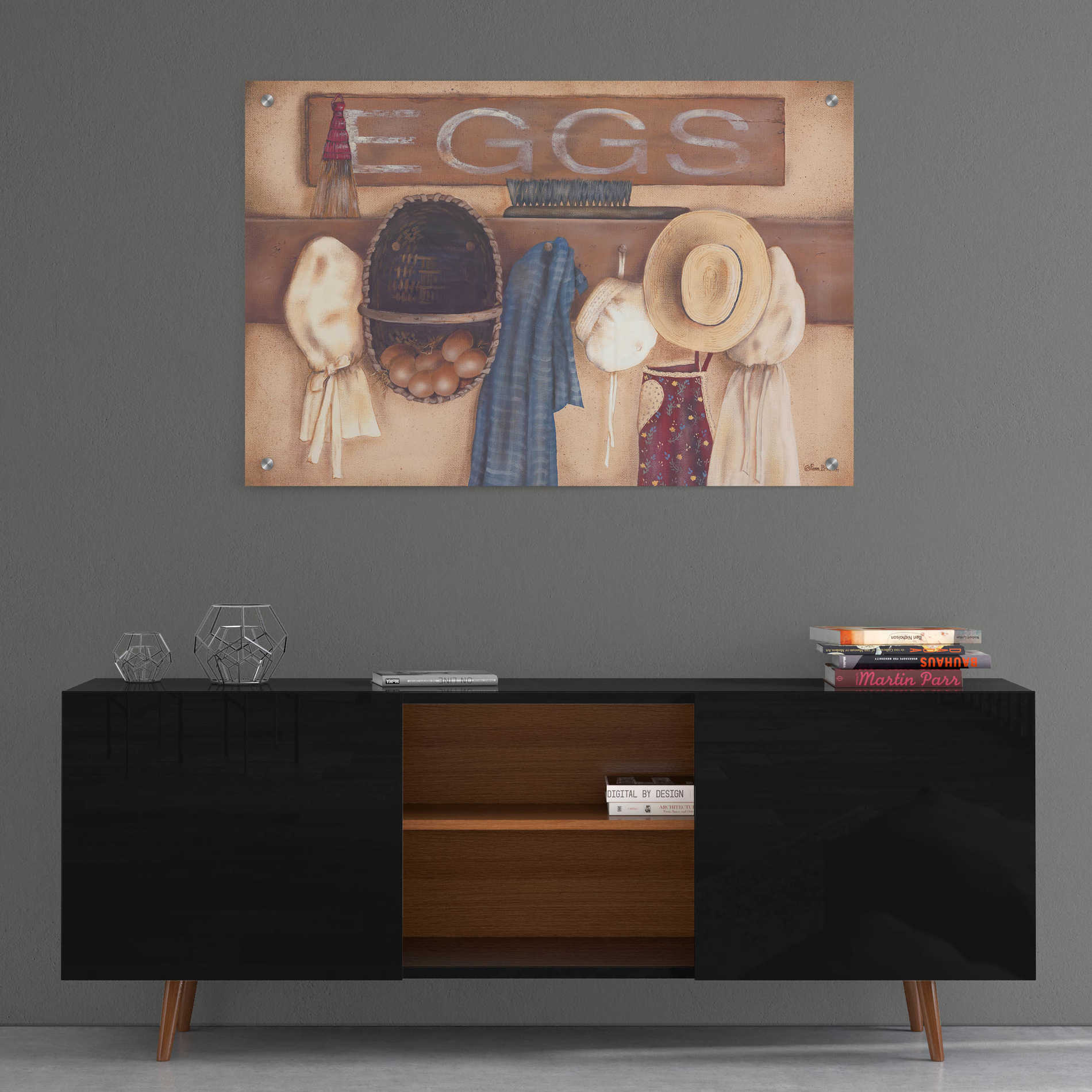 Epic Art 'Eggs' by Pam Britton, Acrylic Glass Wall Art,36x24