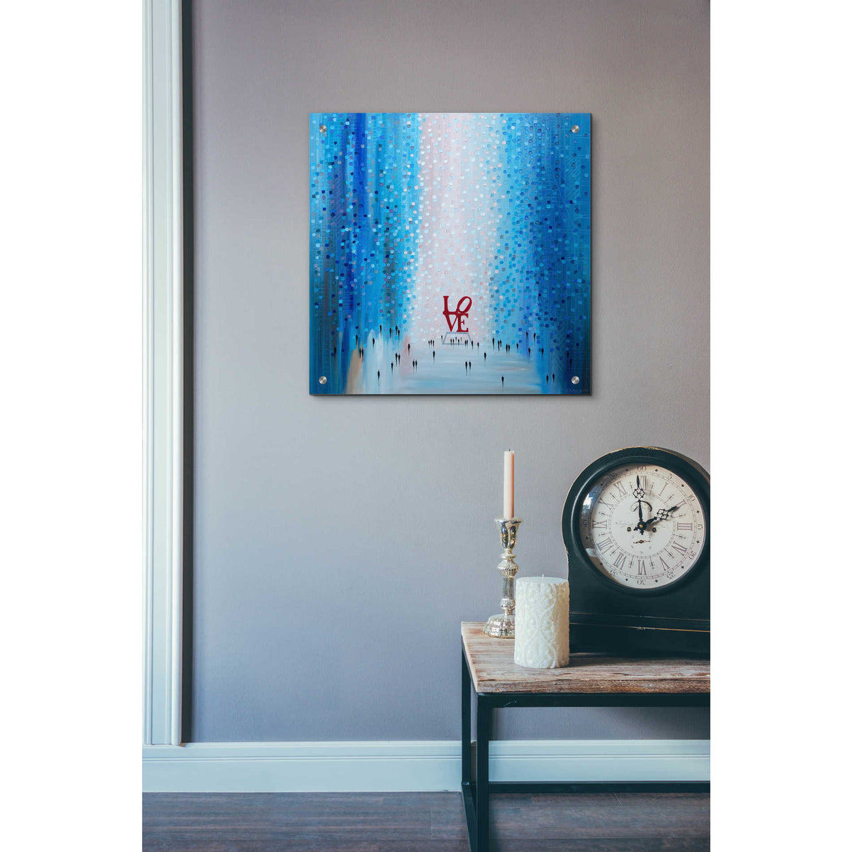 Epic Art 'In Love With You' by Ekaterina Ermilkina, Acrylic Glass Wall Art,24x24