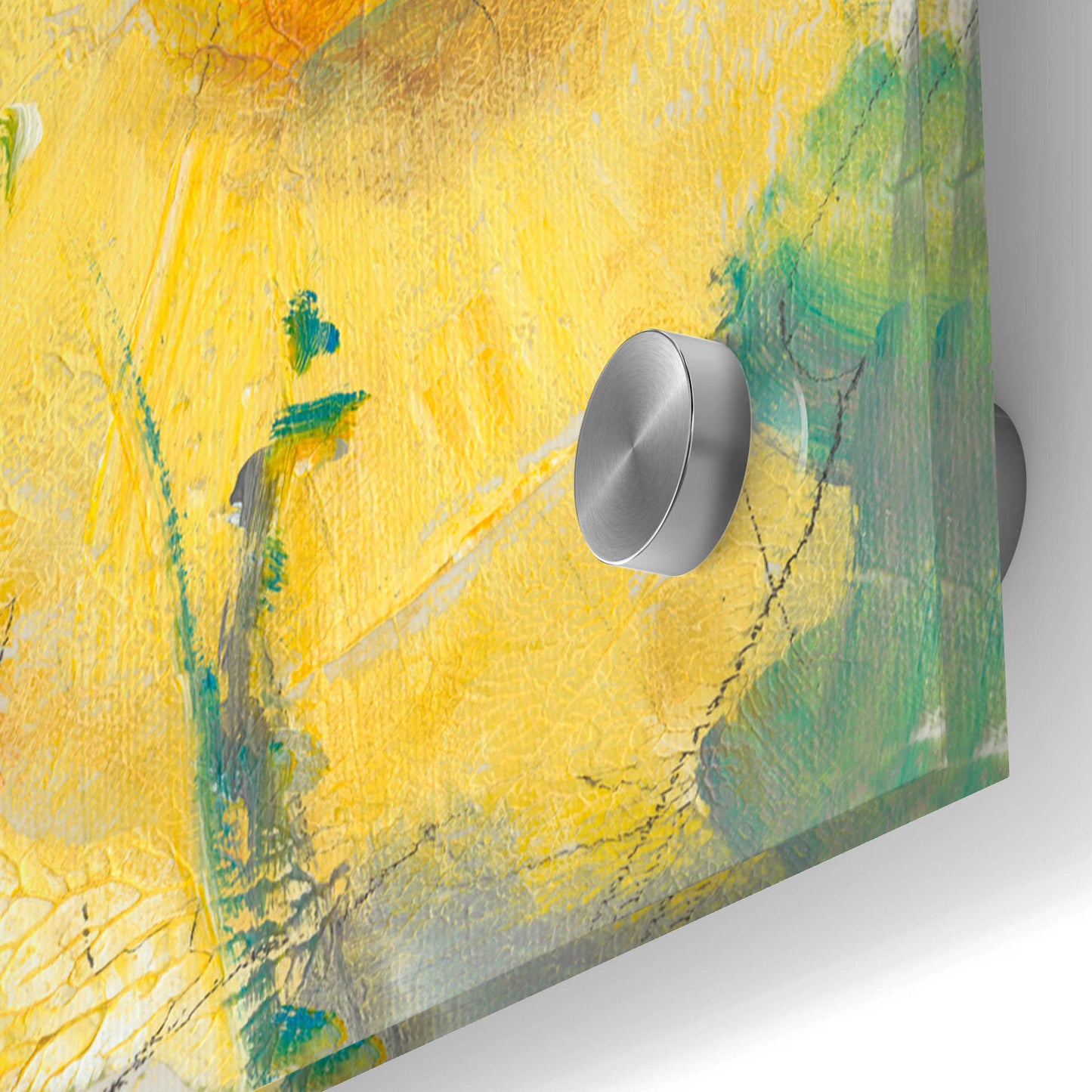Epic Art 'Yellow Bunch II' by Tim O'Toole, Acrylic Glass Wall Art,36x36
