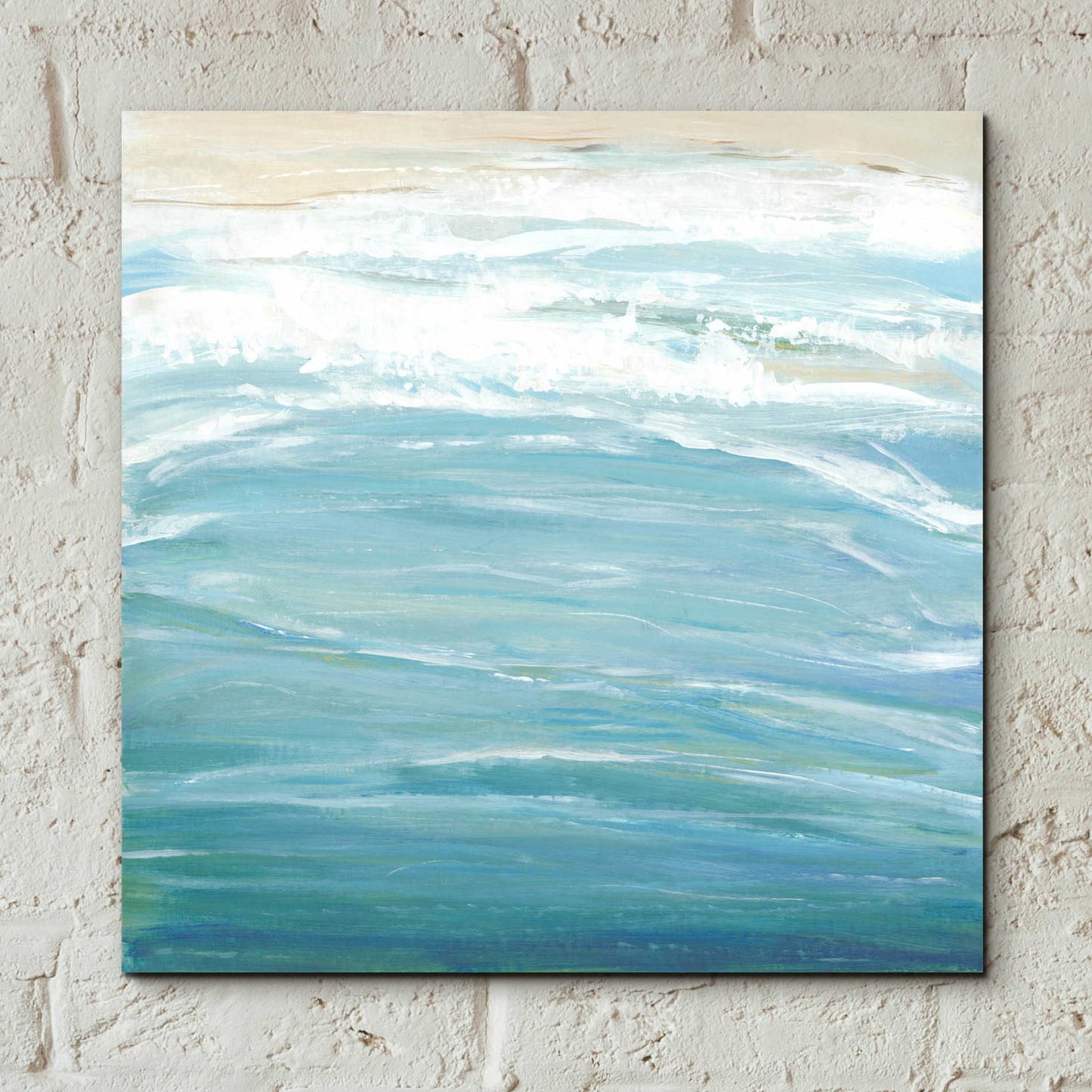 Epic Art 'Sea Breeze Coast II' by Tim O'Toole, Acrylic Glass Wall Art,12x12