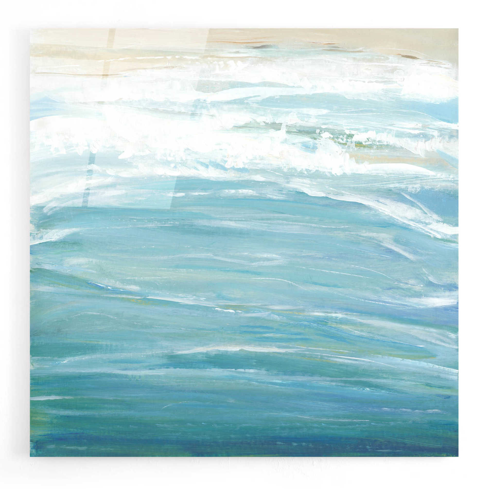 Epic Art 'Sea Breeze Coast II' by Tim O'Toole, Acrylic Glass Wall Art,24x24