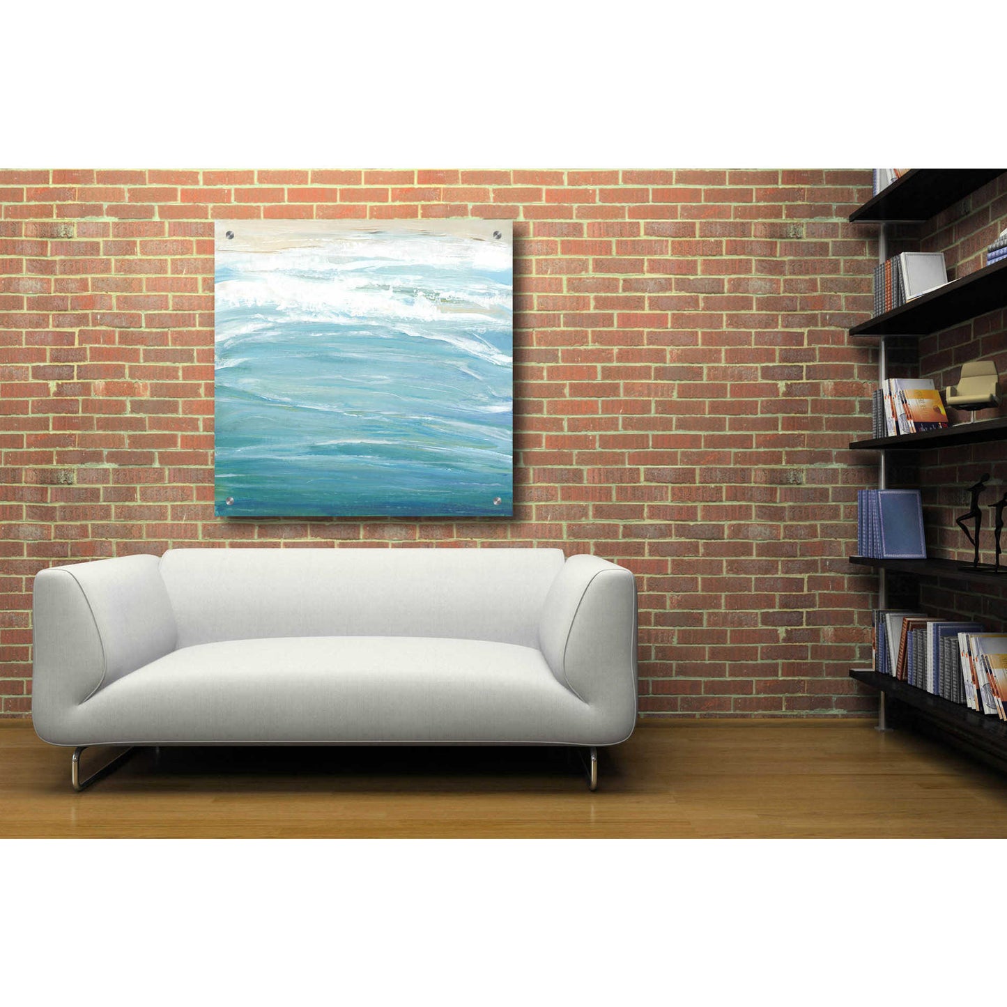 Epic Art 'Sea Breeze Coast II' by Tim O'Toole, Acrylic Glass Wall Art,36x36