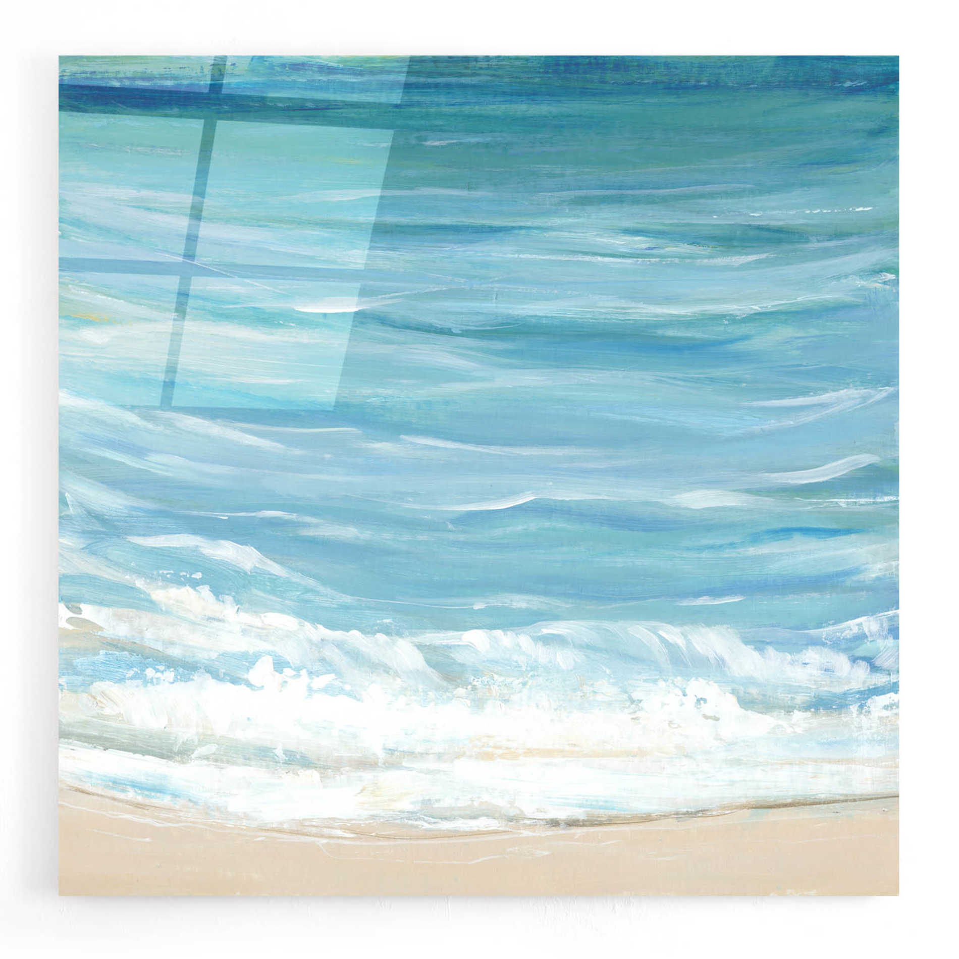 Epic Art 'Sea Breeze Coast I' by Tim O'Toole, Acrylic Glass Wall Art,24x24
