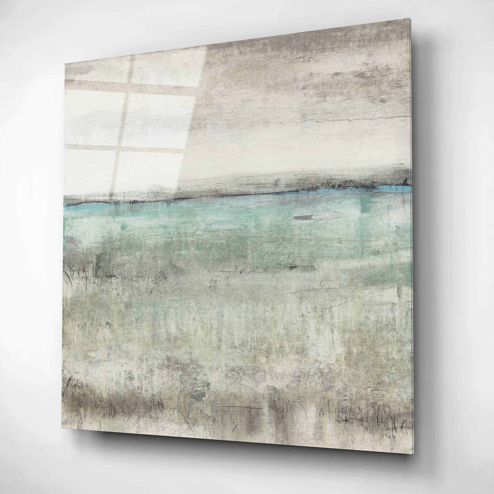 Epic Art 'Aqua Horizon II' by Tim O'Toole, Acrylic Glass Wall Art