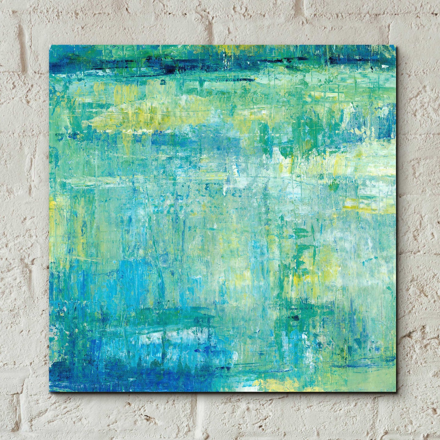 Epic Art 'Water Reflection I' by Tim O'Toole, Acrylic Glass Wall Art,12x12