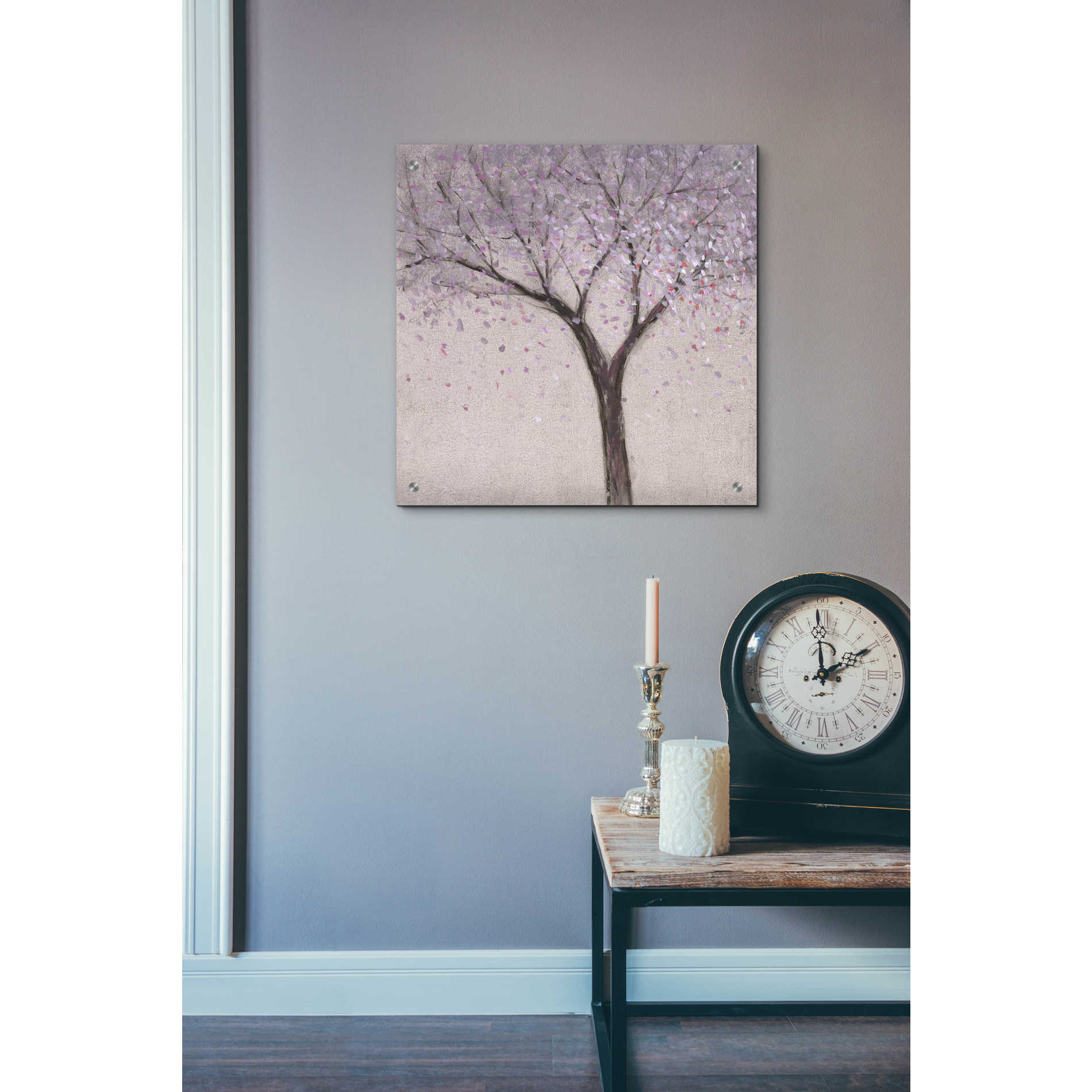 Epic Art 'Spring Blossom I' by Tim O'Toole, Acrylic Glass Wall Art,24x24