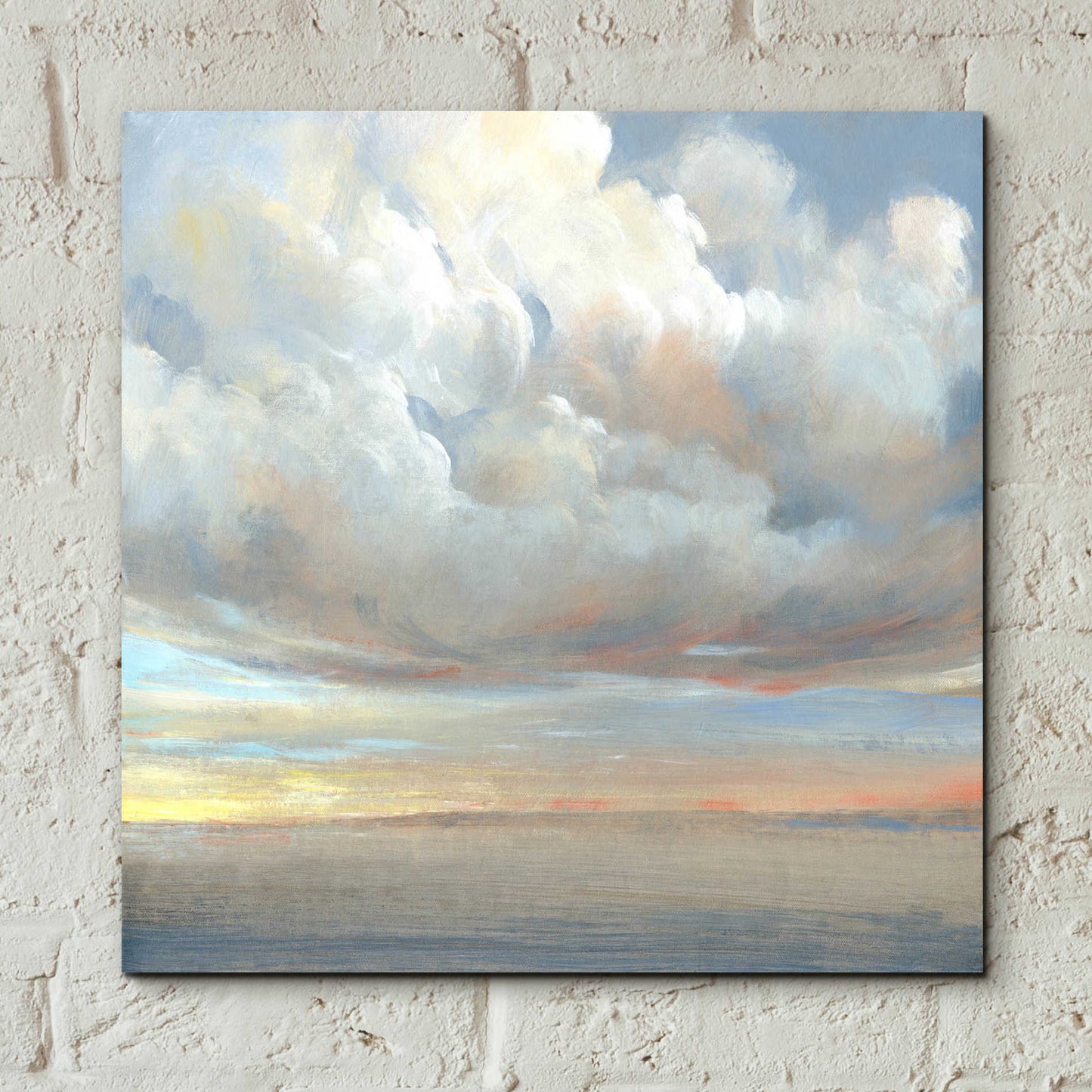 Epic Art 'Passing Storm I' by Tim O'Toole, Acrylic Glass Wall Art,12x12